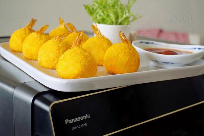黄金土豆虾球—松下蒸烤箱SC300的做法