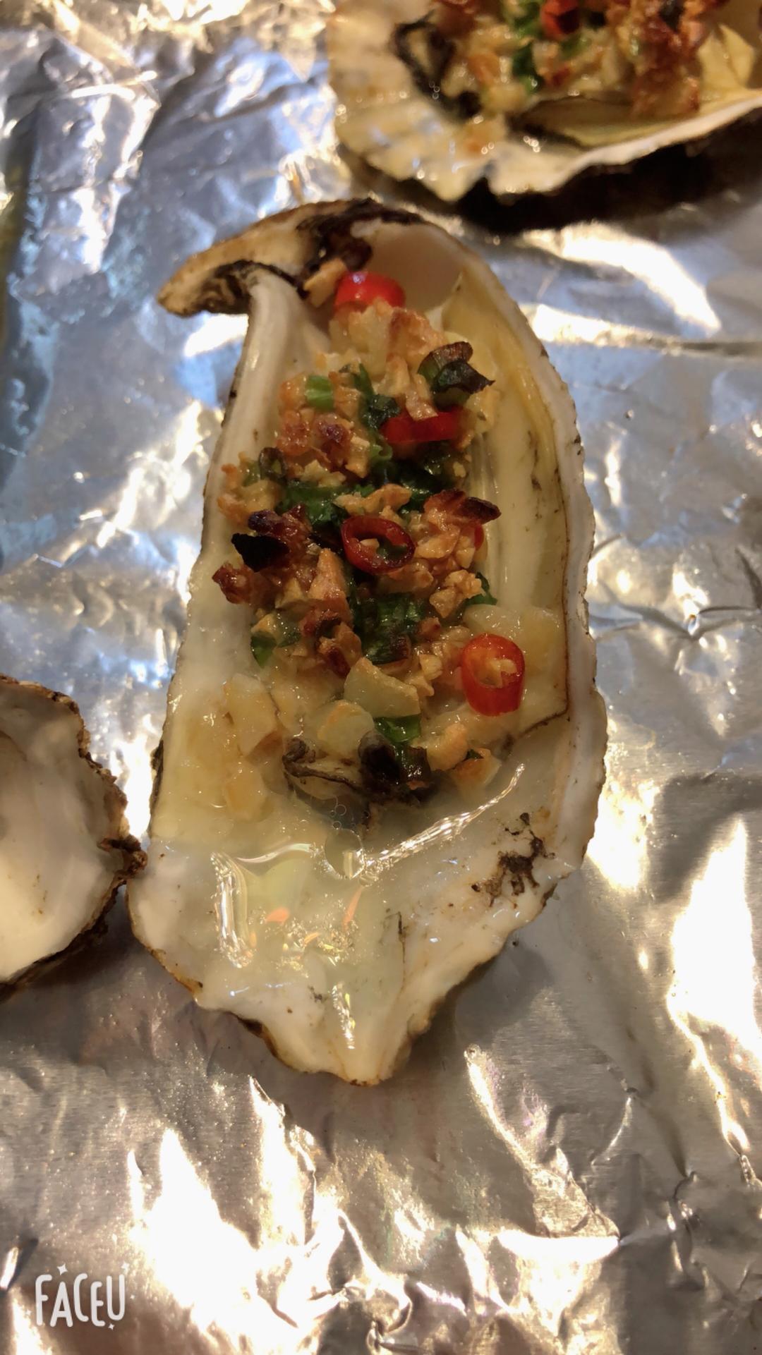 烤蒜蓉生蚝(烤箱版)的做法