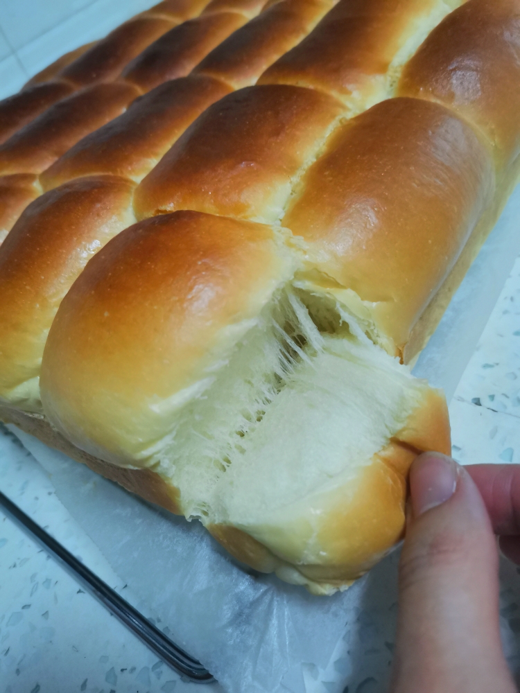 手撕奶香老面包的做法 步骤6