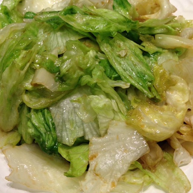 蚝油西生菜