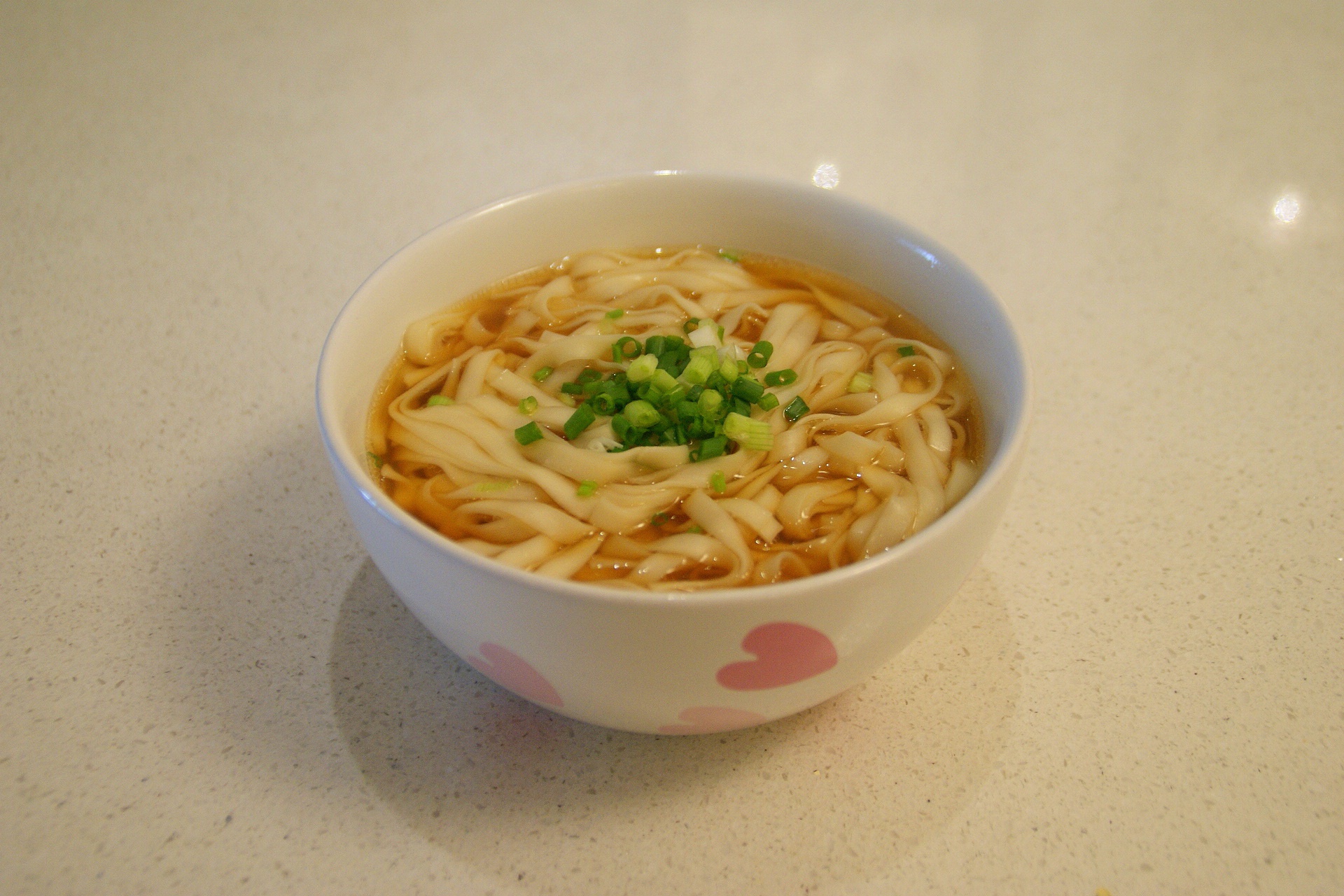 小葱麻油酱油面