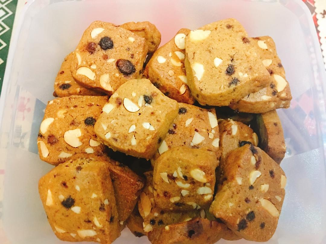 红糖核桃饼干