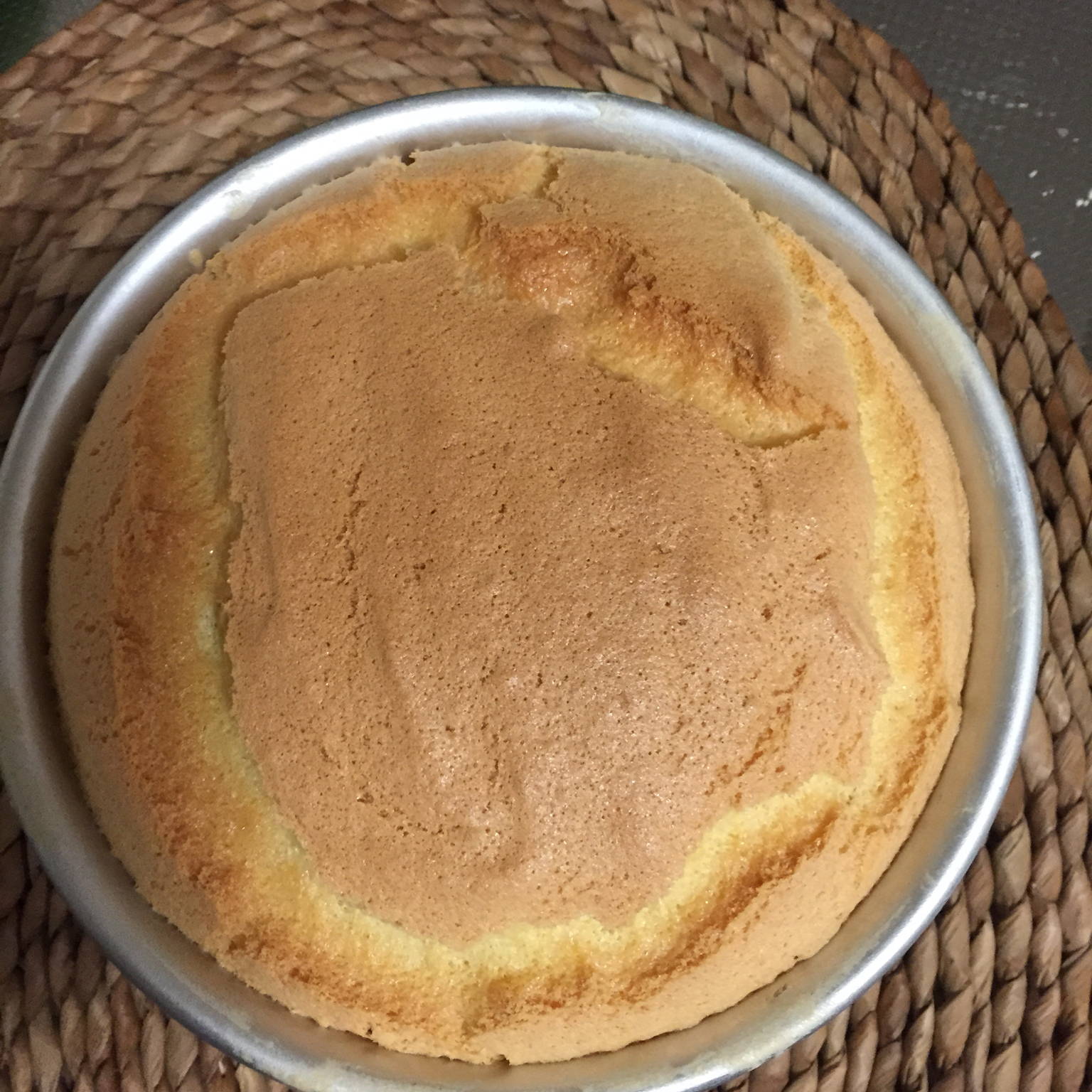 六寸戚风蛋糕