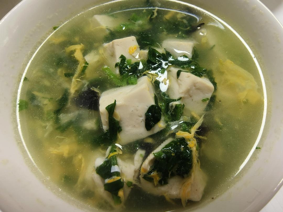 荠菜豆腐羹