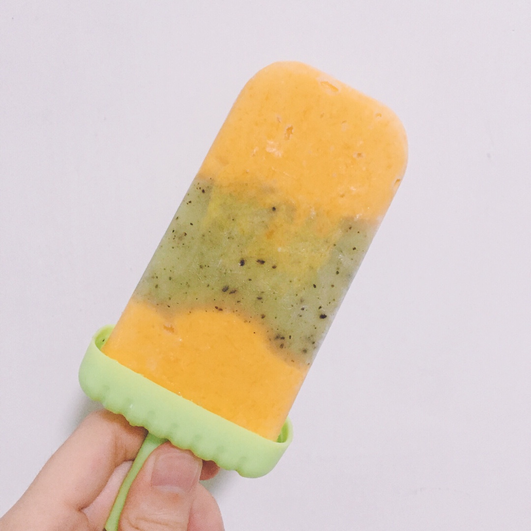 三种口味奶油水果冰棍 Creamy Fruit Popsicle