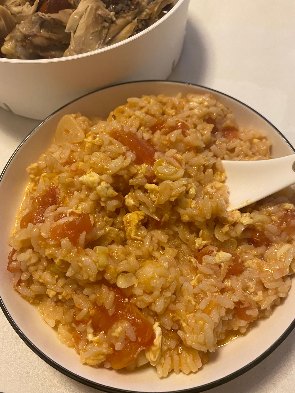 5分钟搞定超好吃的番茄🍅烩饭