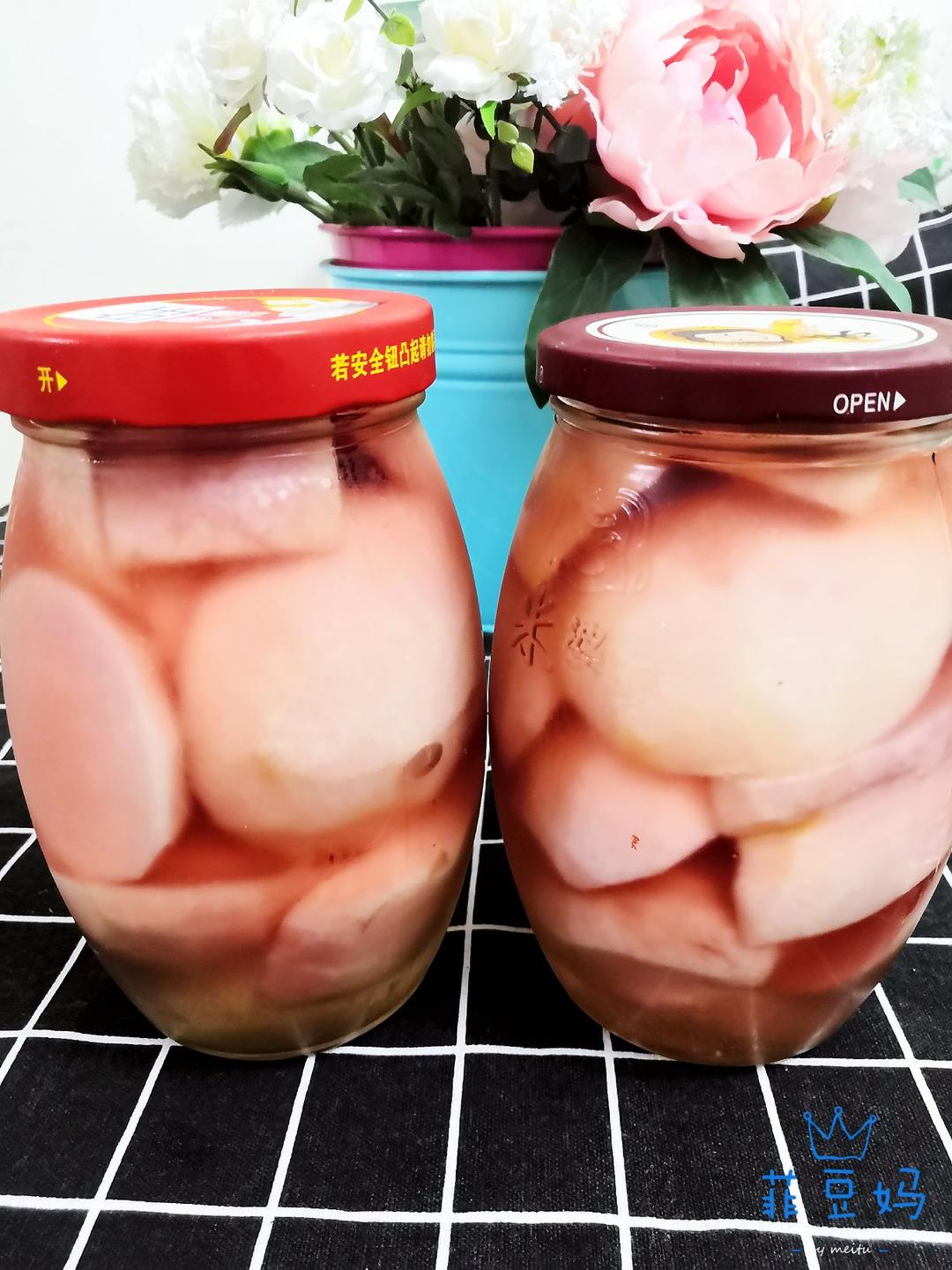 糖水蜜桃罐头