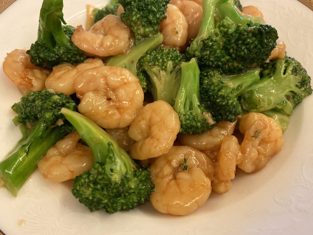 超入味的西兰花🥦炒虾仁🍤
