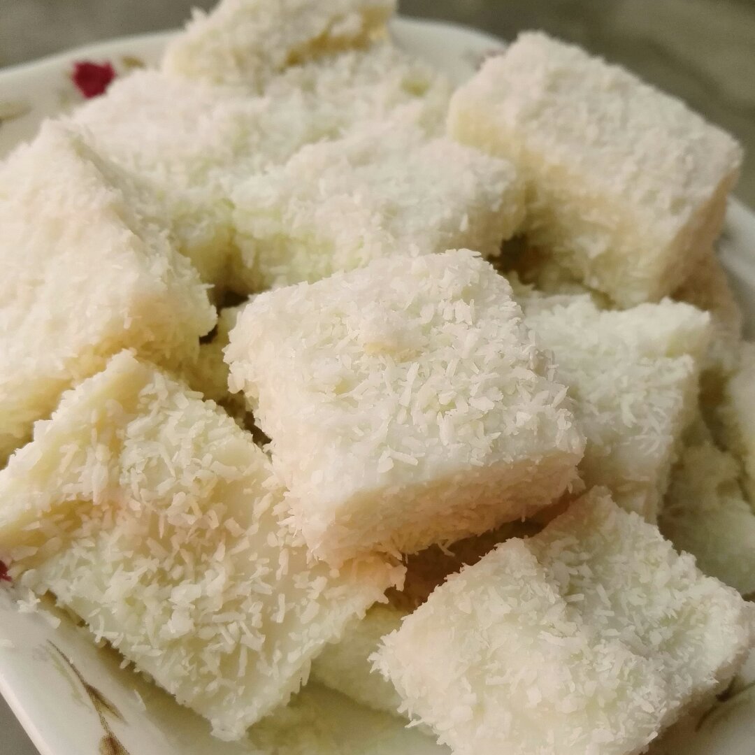 春风十里_ulqy做的椰香白玉糕