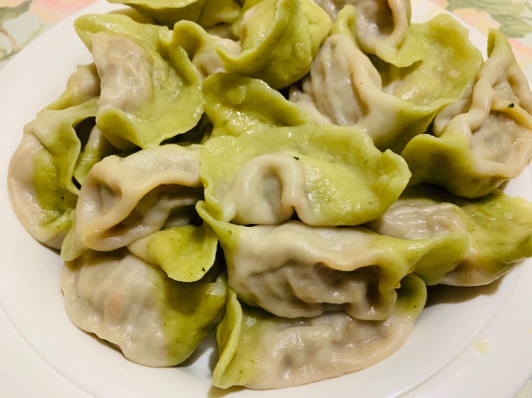 翡翠白玉饺子、白菜（百财）水饺、钱袋💰水饺、