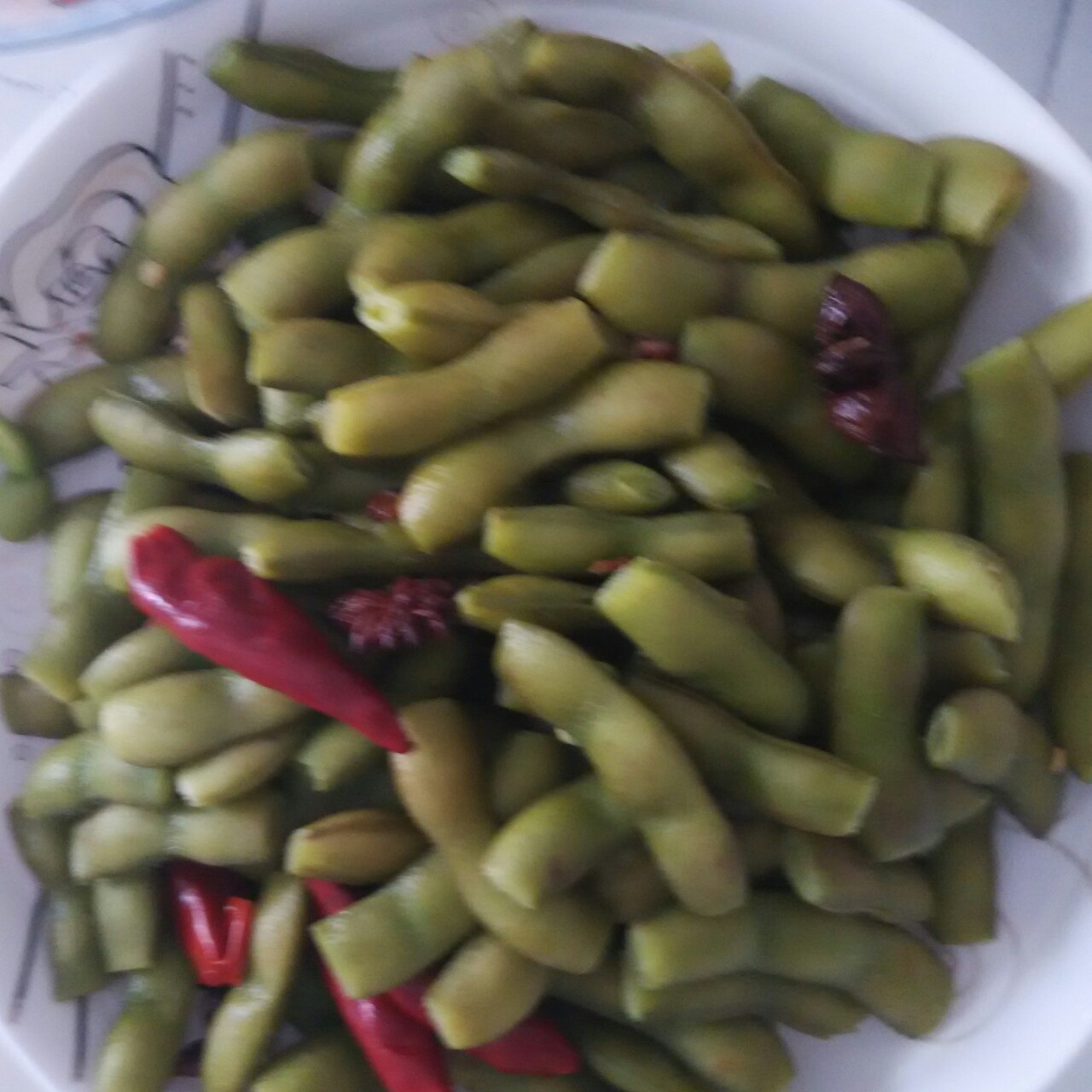 盐水煮毛豆