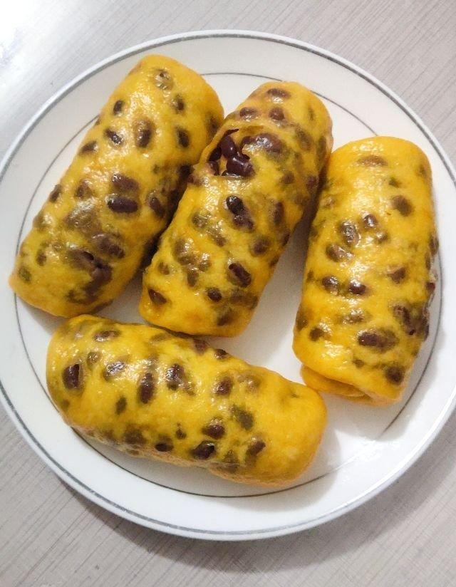 超级好吃的红豆面卷（香甜宣软）