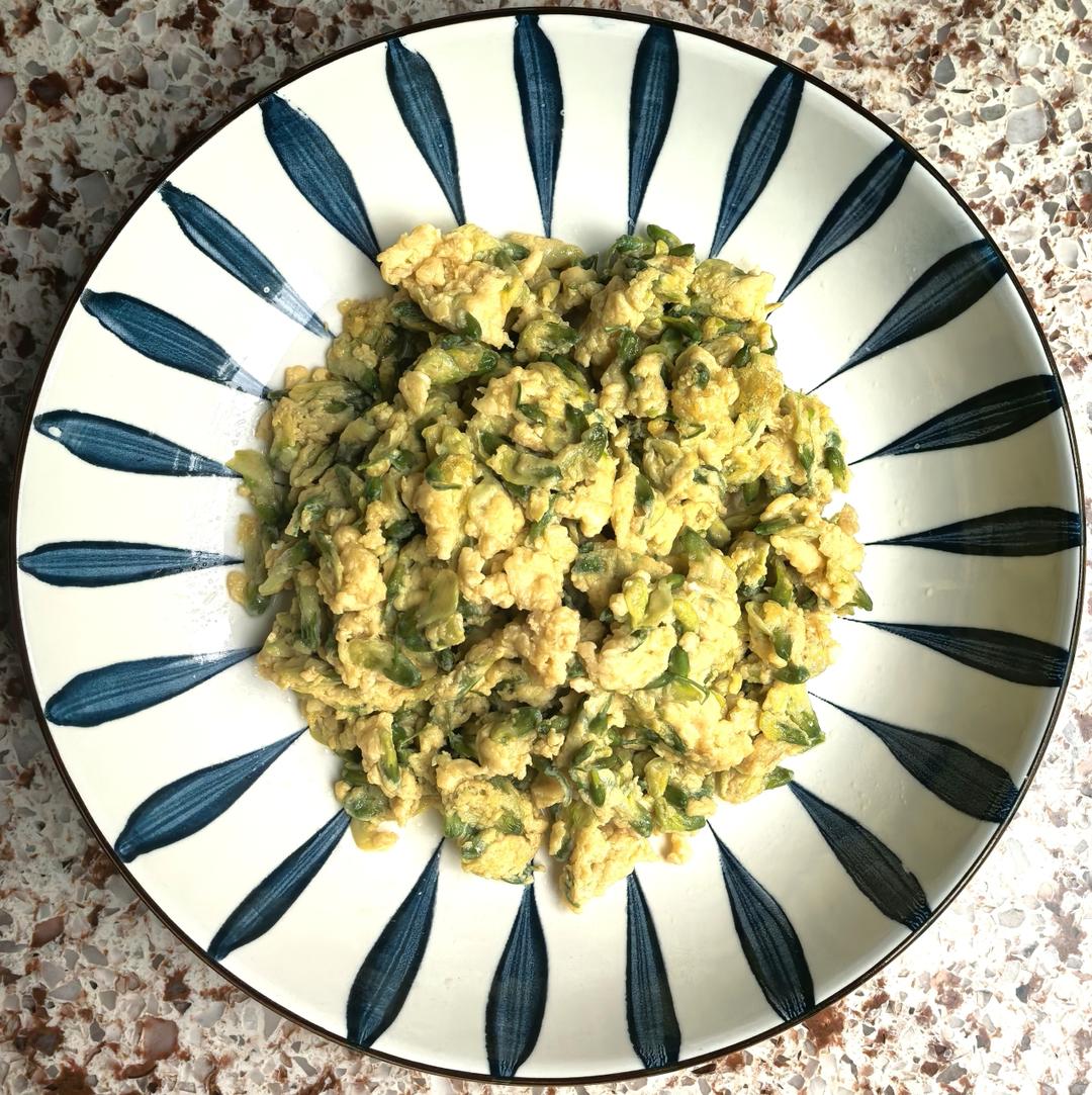 春日限定槐花炒鸡蛋