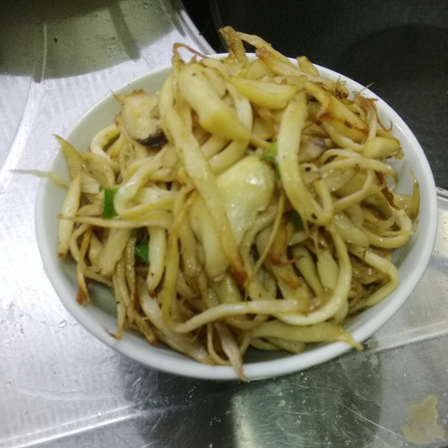 干煸手撕杏鲍菇