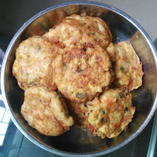韩国料理——豆腐饼(동그랑땡)