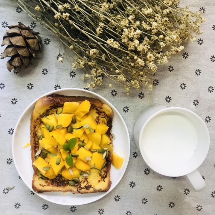 法式吐司+香烤土豆