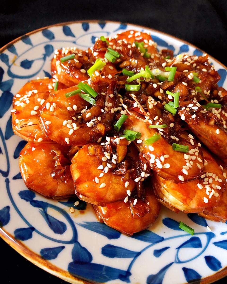 咸咸甜甜照烧虾