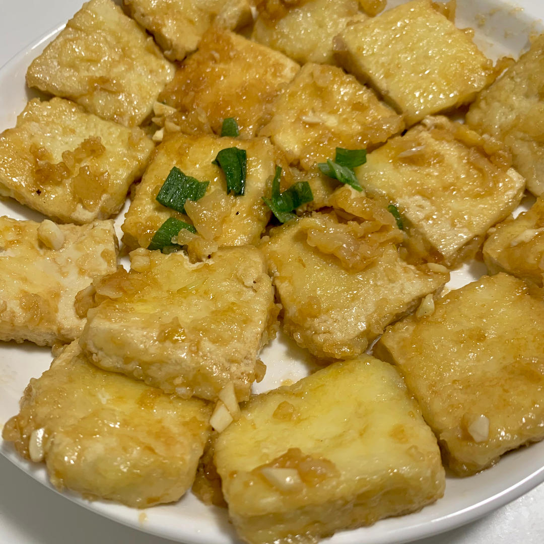 无敌好吃的香煎豆腐