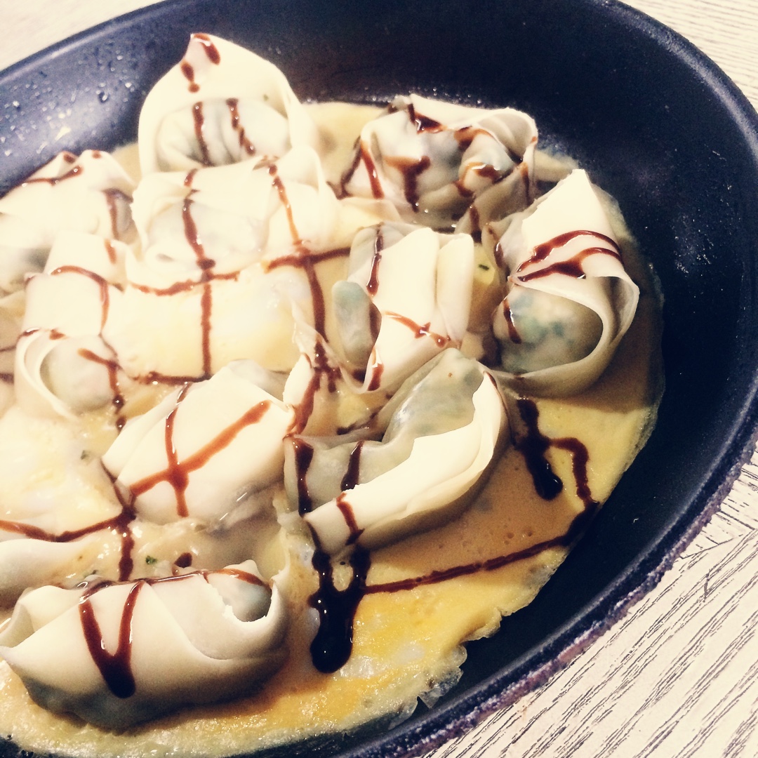 『抱蛋煎饺』冷饺子也有春天！