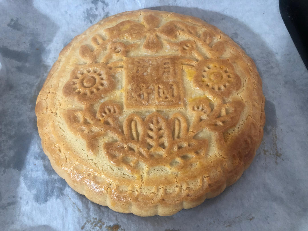 香酥皮五仁月饼  不用转化糖浆   掌握几个关键点  轻松搞定   附细节视频