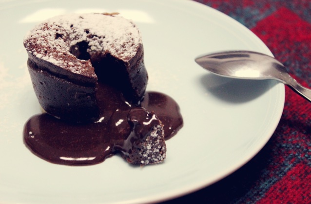 Chocolate lava cake（熔岩蛋糕）