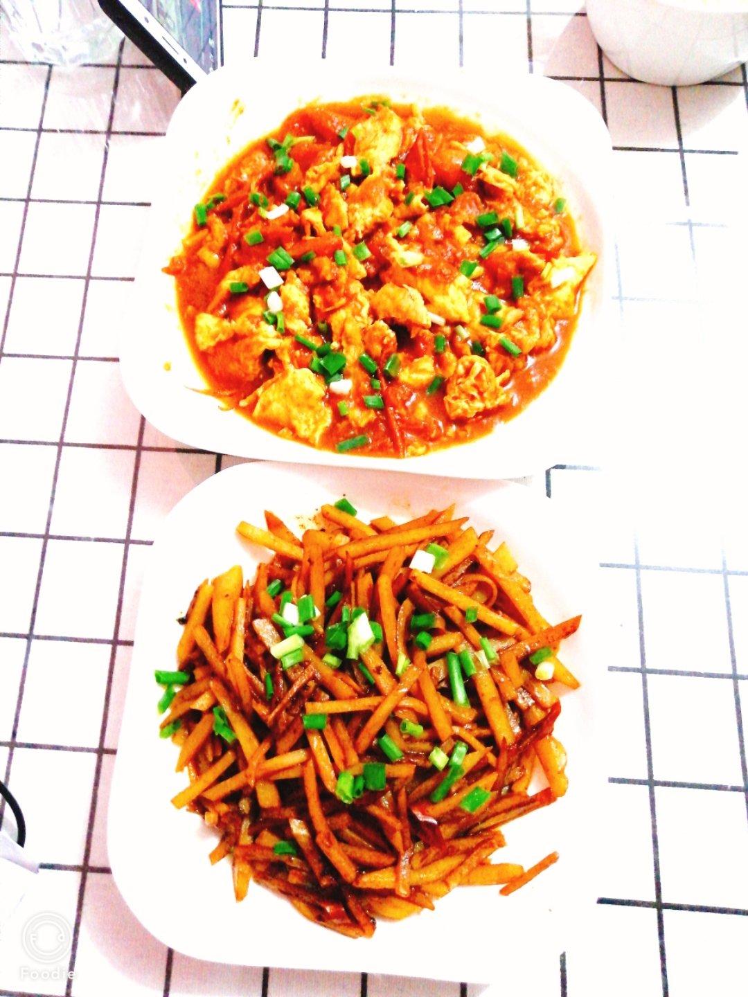 西红柿炒鸡蛋