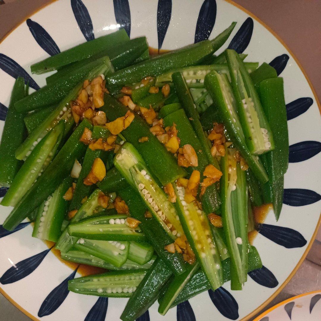 蚝油秋葵