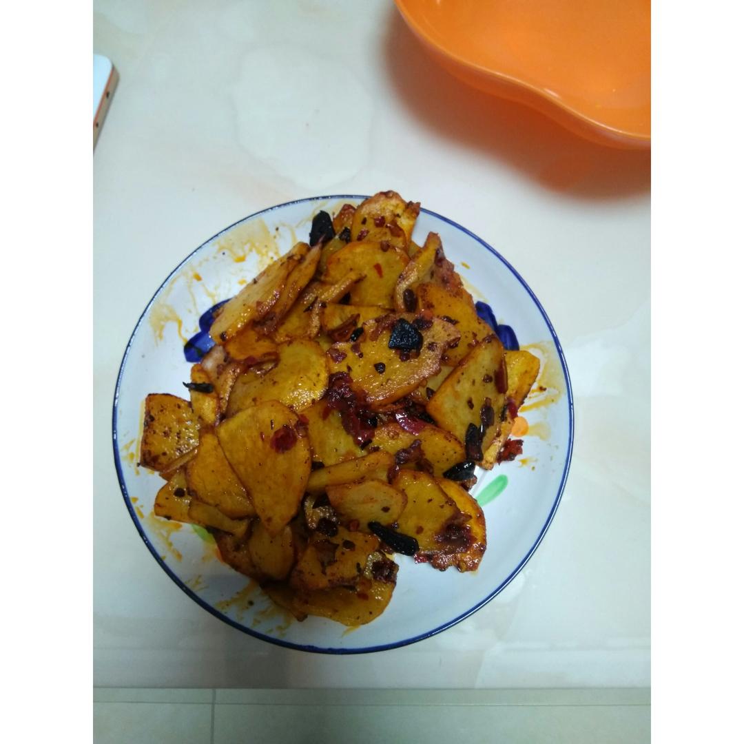 干锅土豆片