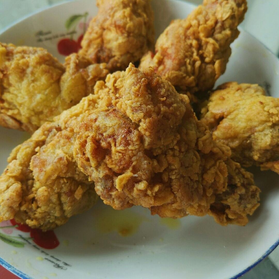 脆皮炸鸡翅or排（无面包糠版）