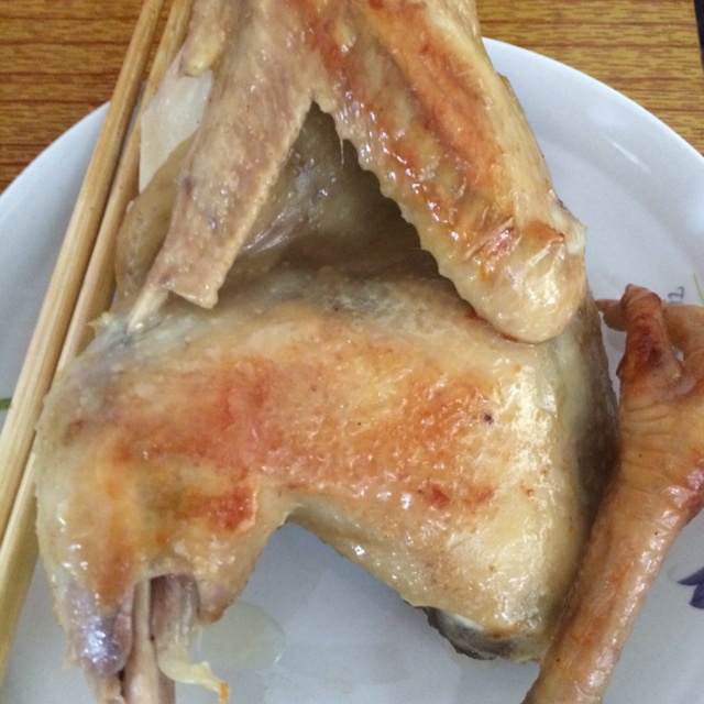电饭煲盐焗鸡