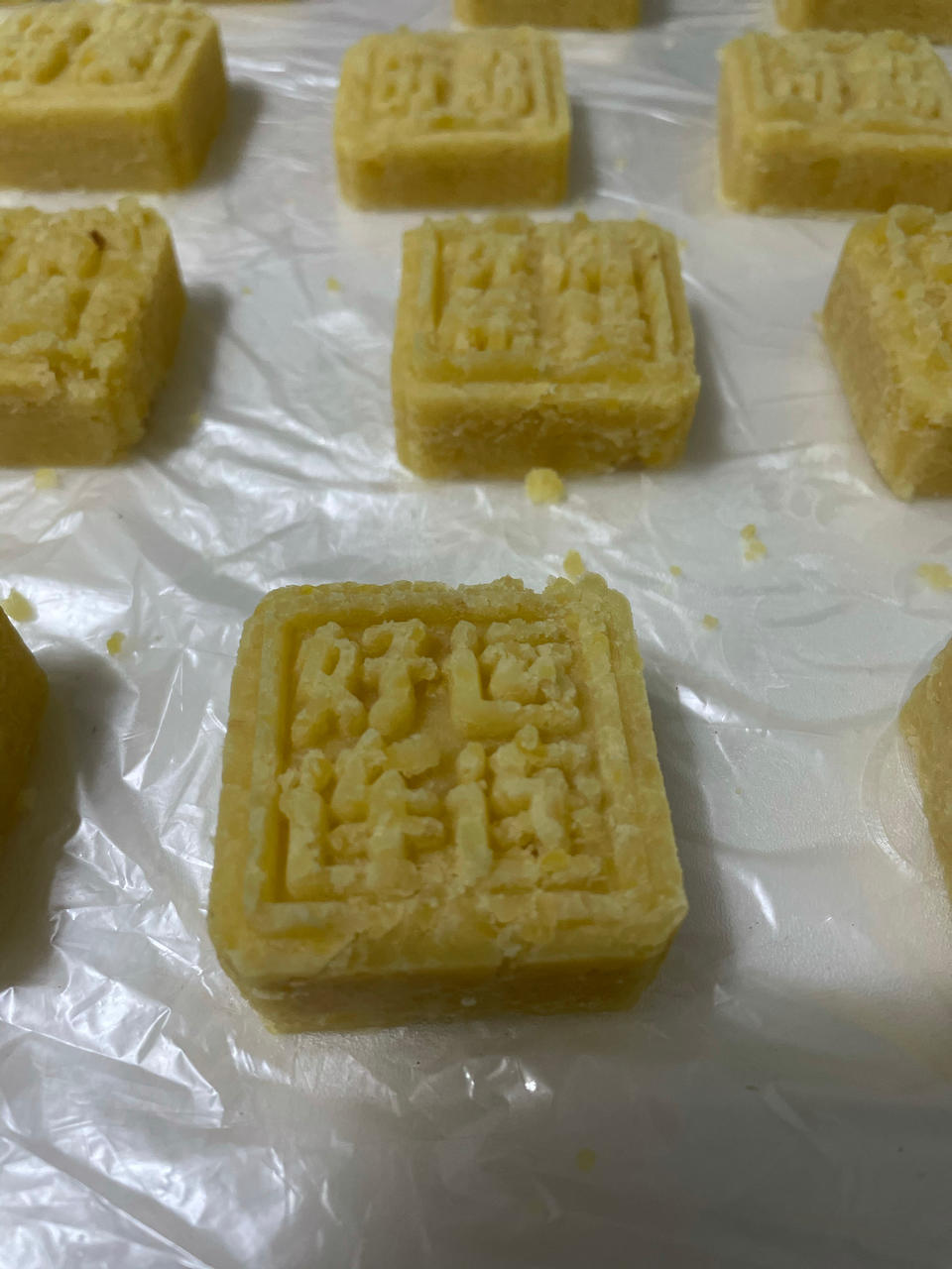 奶香绿豆糕（无豆腥味，超快手不麻烦）