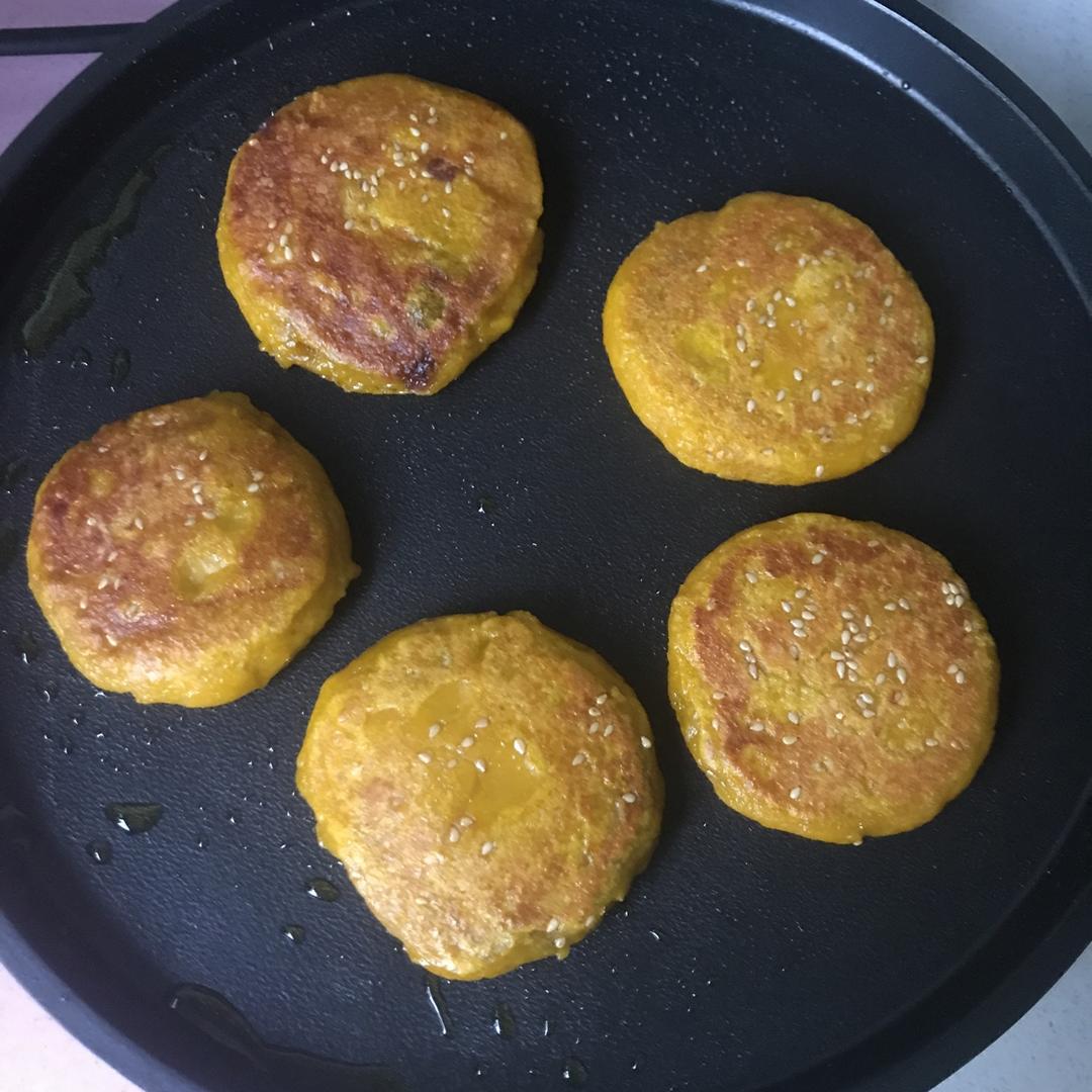 香糯南瓜饼