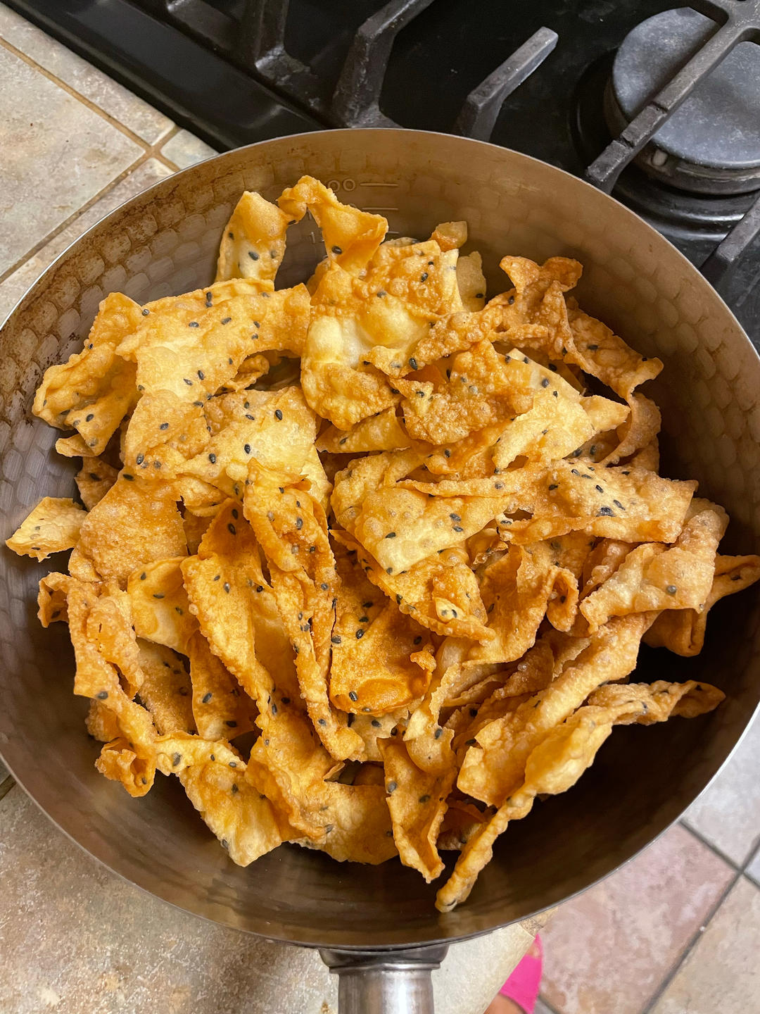 商业版~煎饼果子~简易脆片做法~秘制酱料~