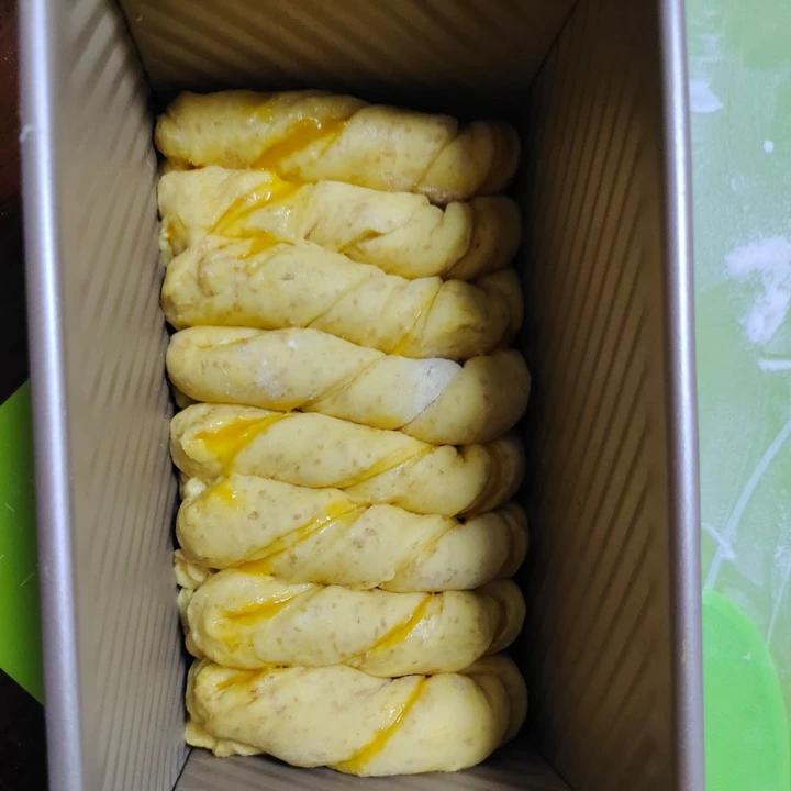 日式奶香南瓜馅吐司