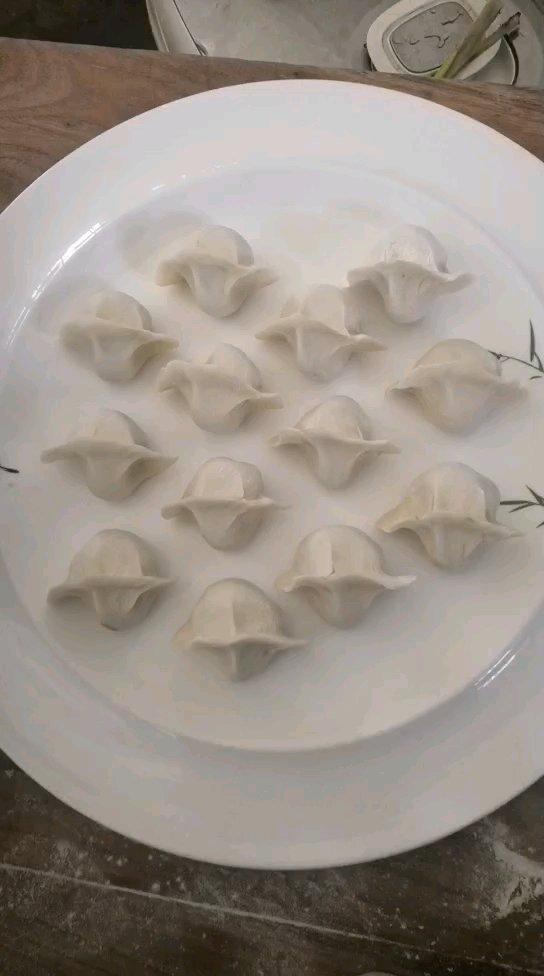 翡翠白菜饺