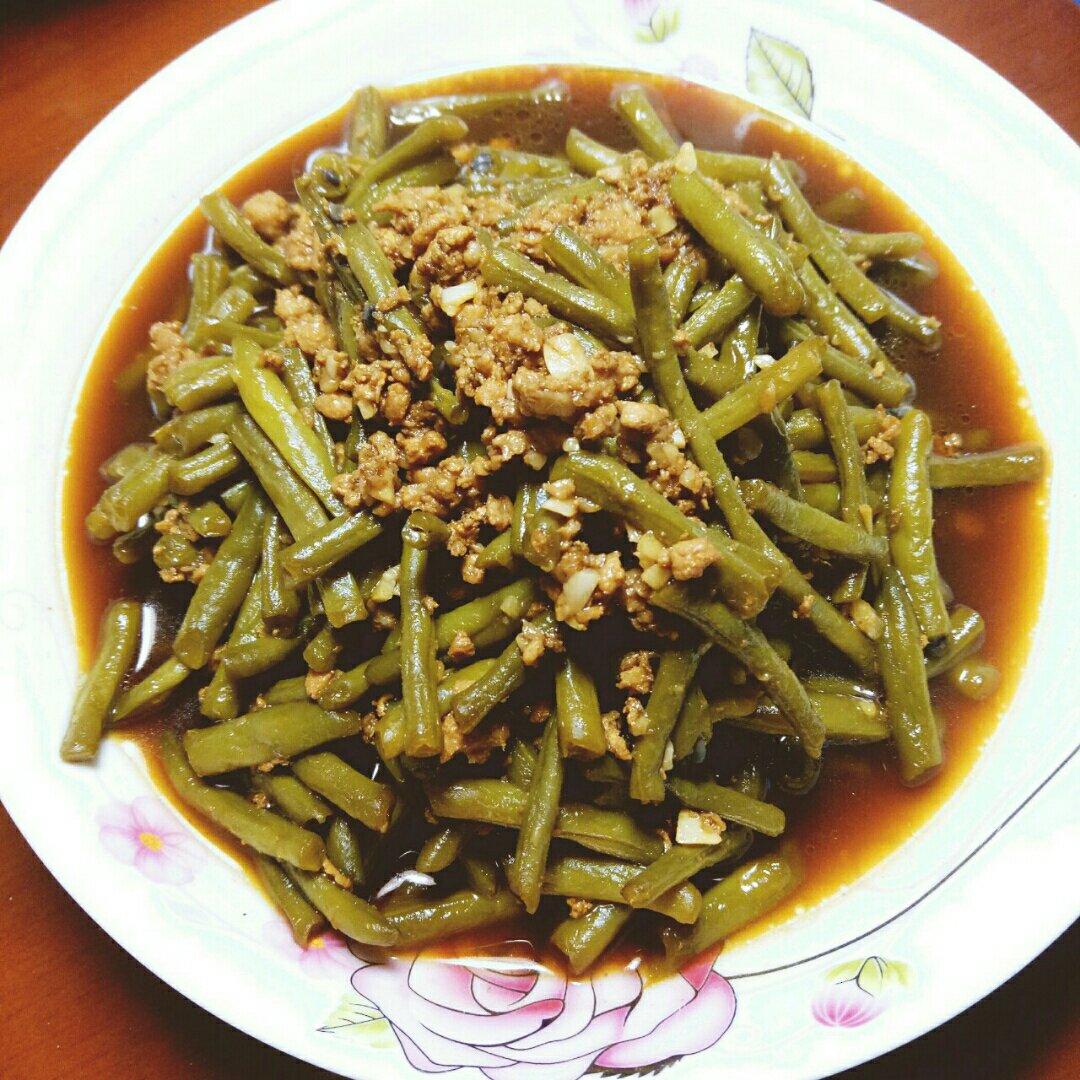 古早味下饭菜之 肉沫豆角