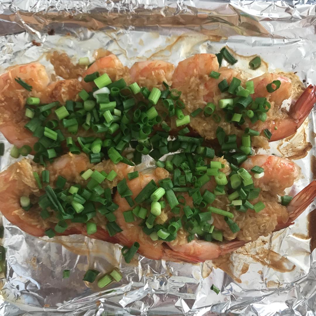 蒜蓉烤大虾