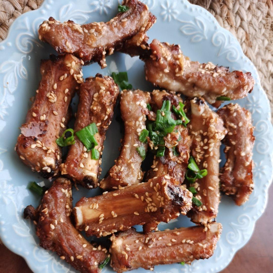 免油炸，巨解馋㊙️香到骨头里的蒜香排骨🔥