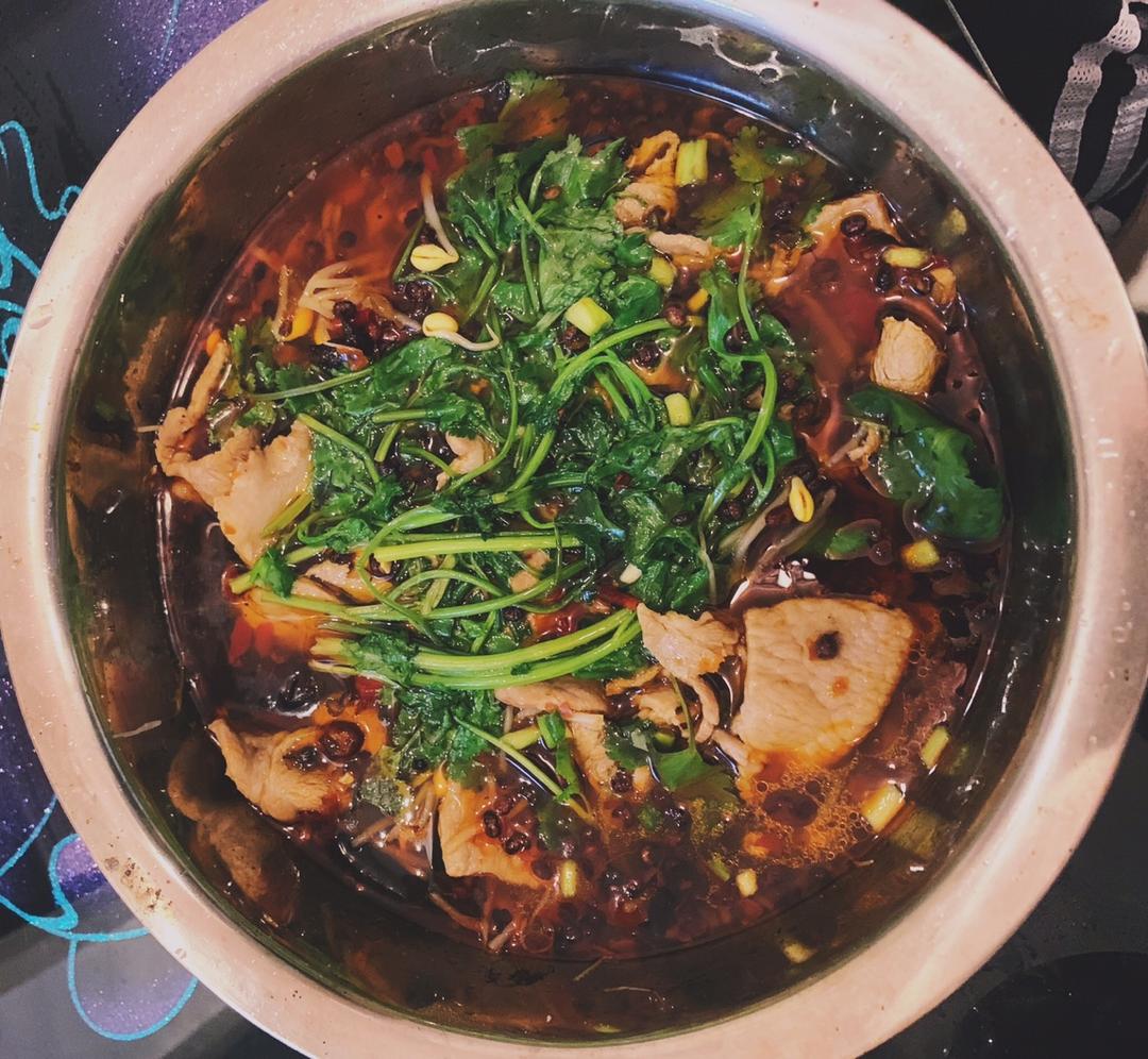 水煮肉片（吃不够的下饭菜）