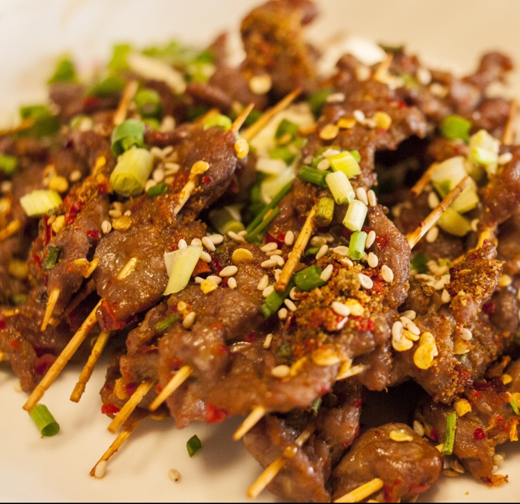 牙签羊肉（烤箱版）