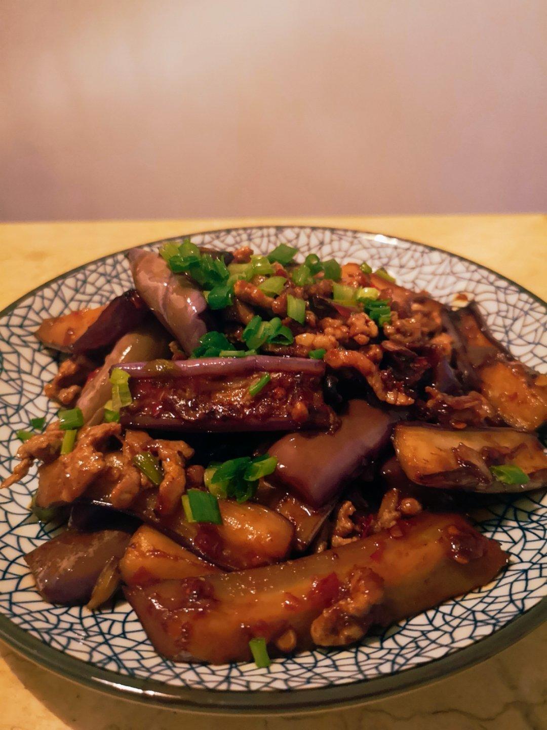 肉末茄子煲