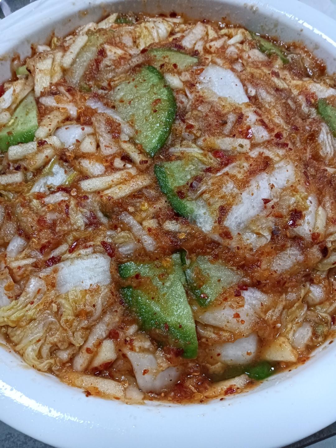 活了二十年吃过最好吃的辣白菜教程！抖音点赞过百万教程抄袭搬运😘