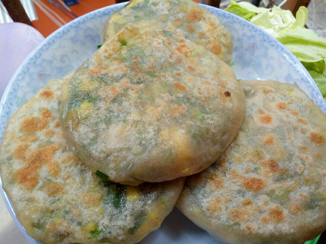 皮薄馅大～韭菜鸡蛋饼