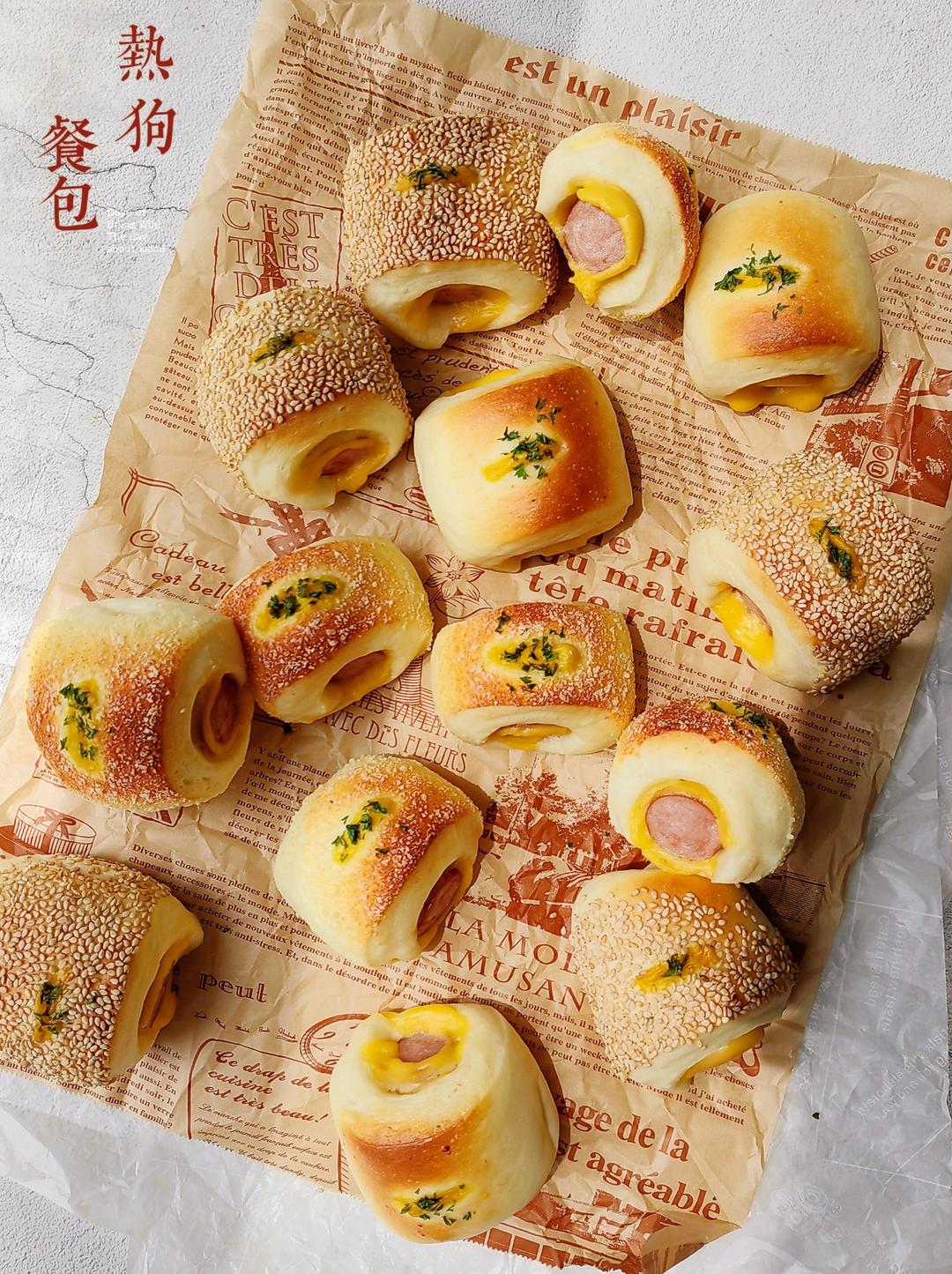 一口芝士小面包