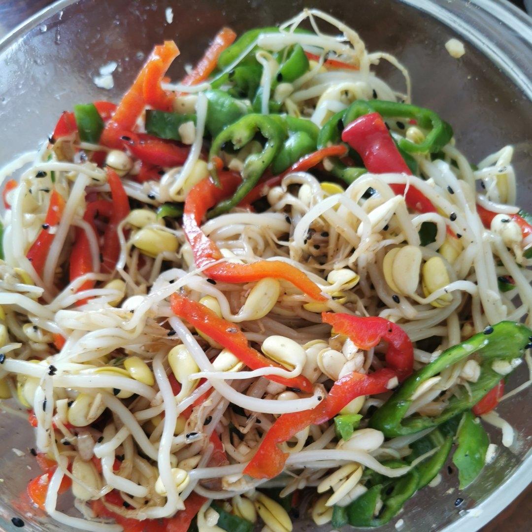 超爽口美味凉拌黄豆芽