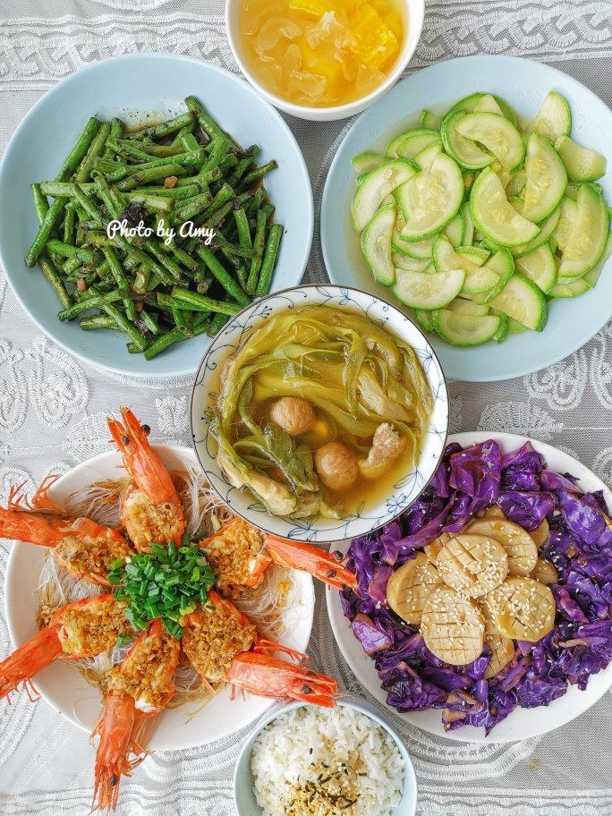 蒜蓉粉丝蒸虾