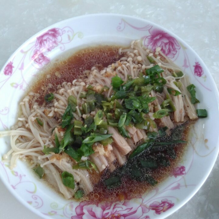 蒜蓉蒸金针菇