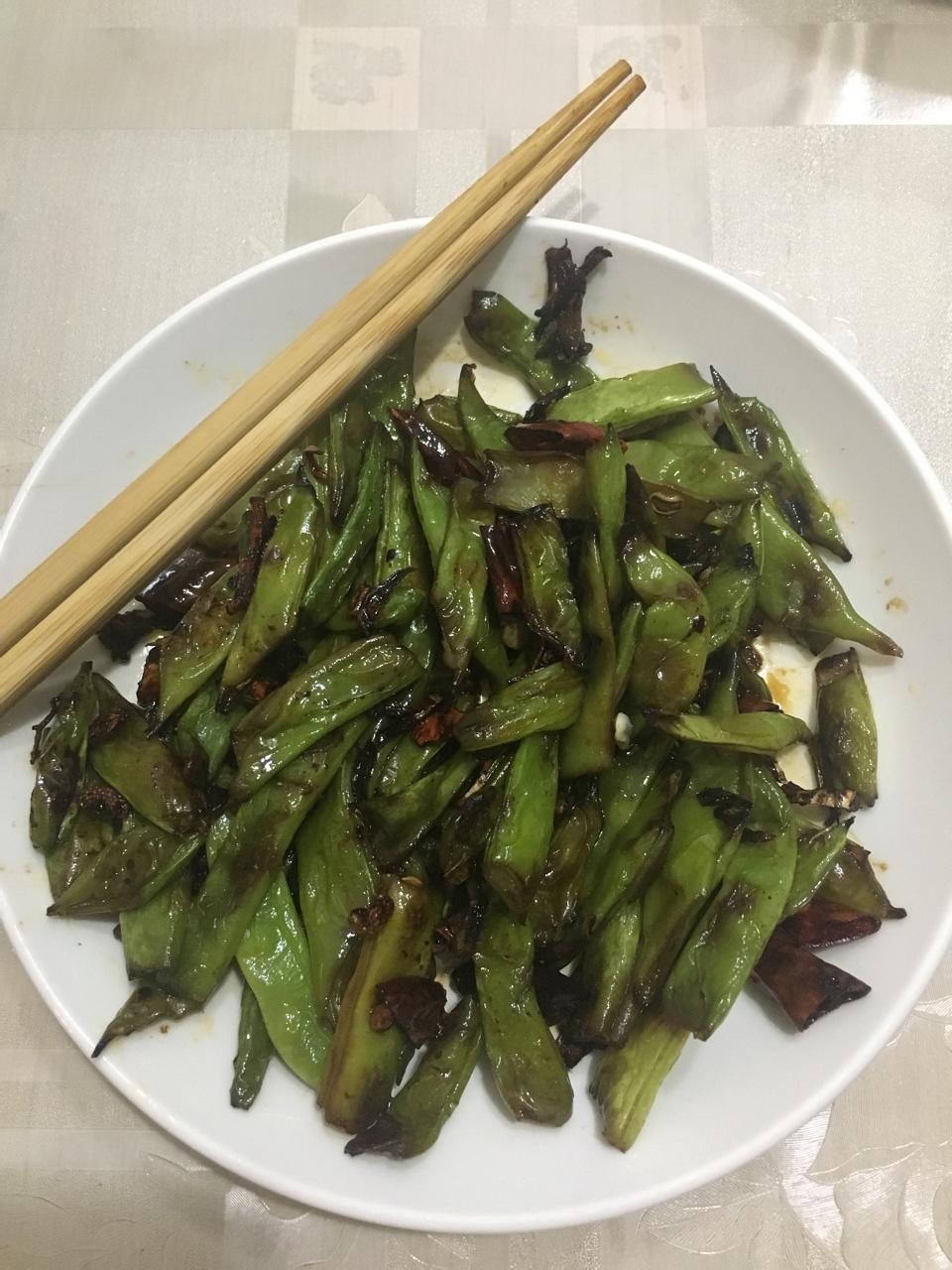 干煸麻辣四季豆