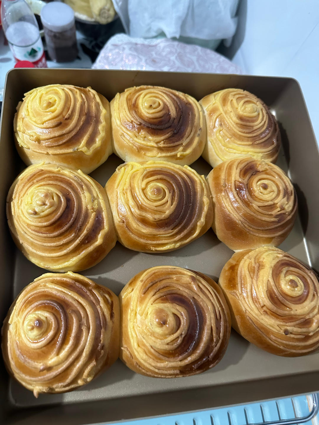 卡仕达面包(爱和自由方子）