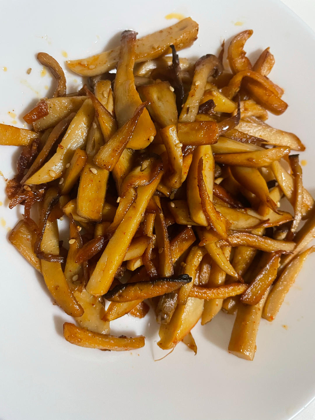 会上瘾的手撕杏鲍菇